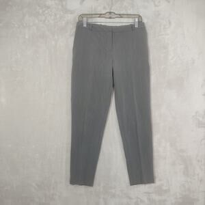 Women's Dress Slacks Gray Size 2 Slash Pockets Straight Leg by Mataphor